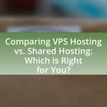 Comparing VPS Hosting vs. Shared Hosting: Which is Right for You?