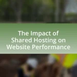 The Impact of Shared Hosting on Website Performance