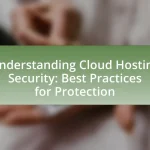 Understanding Cloud Hosting Security: Best Practices for Protection
