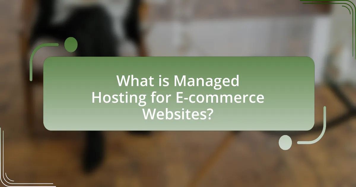 What is Managed Hosting for E-commerce Websites?